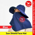 Sun Shield Face Hat / UV Sport Hat / Topi Jepun Soldier / Fishing Hat / Camping Hat / Sun Hat #9703-Color #日本军帽子 #防晒帽子